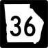 Marqueur State Route 36