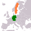 Vorschaubild für Deutsch-schwedische Beziehungen
