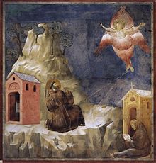 Giotto San Francesco riceve le Stigmate Assisi, Basilica superiore