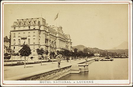 Grand Hotel National Postcard