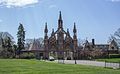 * Nomination: Green-Wood Cemetery gate. --Rhododendrites 00:00, 5 May 2018 (UTC) * Review I think perspective correction is needed here. The verticals on the right are leaning in. --Milseburg 14:11, 9 May 2018 (UTC)