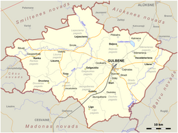 Municipalità di Gulbene – Veduta