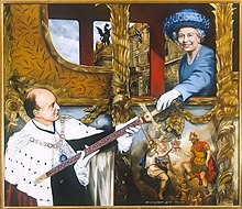 HM the Queen, 2005, oil, Alexander Talbot Rice HM the Queen.jpg