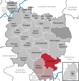 Hayingen i Landkreis Reutlingen