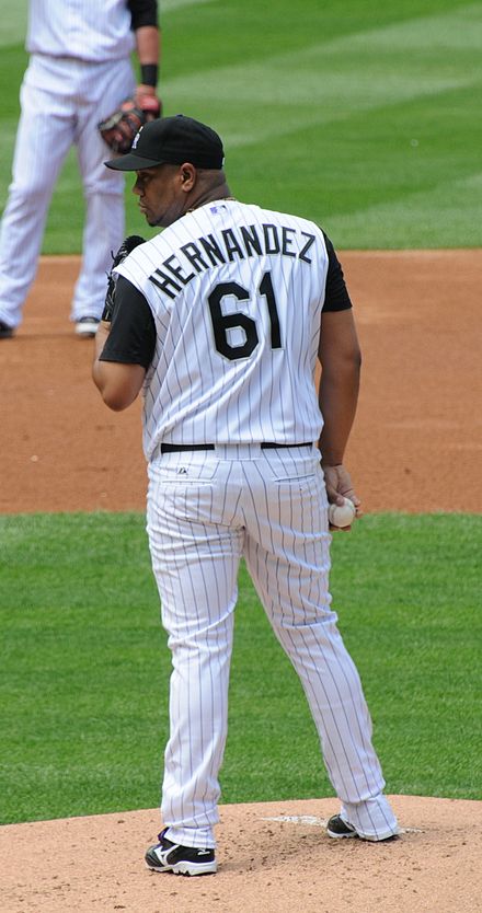Liván Hernández, who made one Opening Day start for the Expos franchise.
