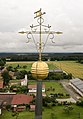 * Nomination Weather vane on the spire of the Catholic Filial Church of St. Nicholas in Herzogenreuth --Ermell 07:22, 31 July 2021 (UTC) * Promotion  Support Good quality. --Velvet 07:35, 31 July 2021 (UTC)