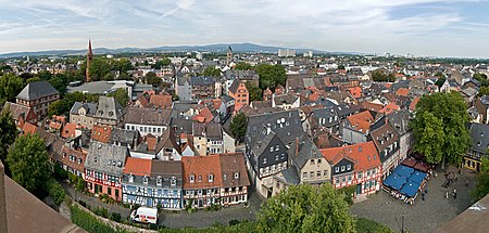 Hoechster Altstadt September 2010 Pano 1