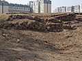 Vista de los orificios en la base de la estructura