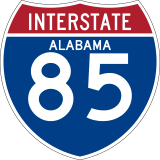 Interstate 85 in Alabama