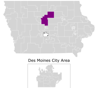 <span class="mw-page-title-main">Iowa's 55th House of Representatives district</span> American legislative district
