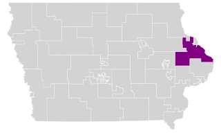 <span class="mw-page-title-main">Iowa's 33rd Senate district</span> American legislative district