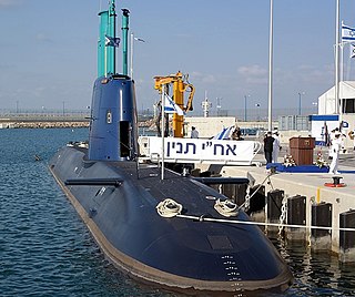 INS <i>Tanin</i> (2012) Israeli submarine