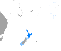 Mapa de distribución