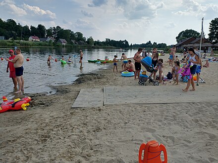 Plaża (widok ku południowi)