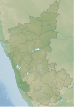 India Karnataka relief map.png
