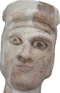 Figurilla de caolín‏‎ del segundo milenio a. C.