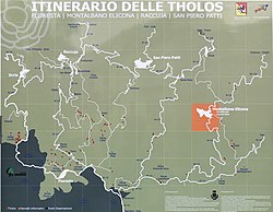 Itinerario delle Tholos - Localizzazione