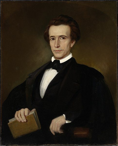 File:James Cochran Dobbin, attributed to John Cranch, c. 1845, oil on canvas, from the National Portrait Gallery - NPG-9300792A.jpg