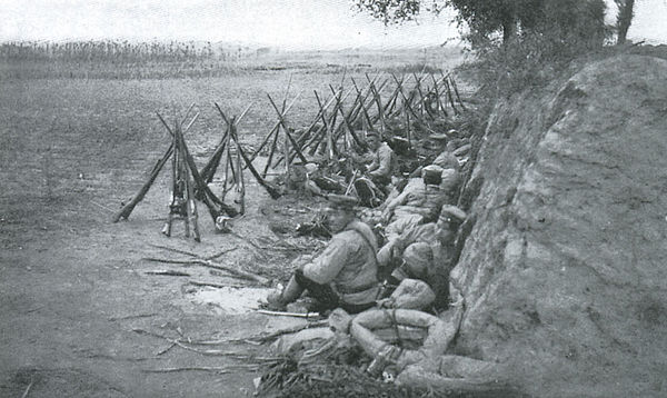 Japanese Troops in the Battle of Shaho