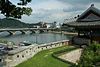 Jinju and the Nam River from the fortress