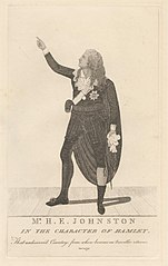 Mr. H. E. Johnston in the Character of Hamlet