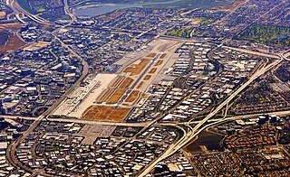 <span class="mw-page-title-main">John Wayne Airport</span> International airport serving Orange County and Santa Ana, California, United States
