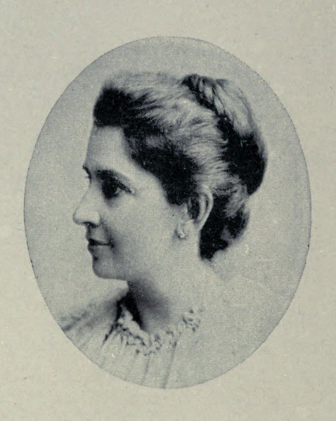 File:Josephine Bates, The World's Congress of Representative Women, v. 1, 1894.png