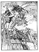 Illustration von Jules de Bruycker zu de Costers Ulenspiegel 1922