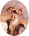 Ámor és Psyche (1902, olaj, vászon, 142x112 cm; magántulajdonban)