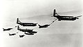 F-100Cs being refueled by Illinois ANG KC-97G