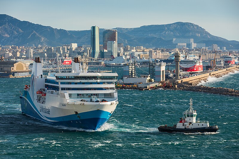 File:Kalliste of La Méridionale in the Grand port maritime de Marseille, Marseille, 2024 January.jpg