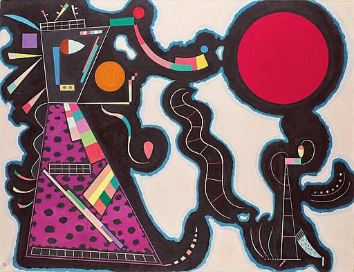 Kandinsky - Red Circle, 1939