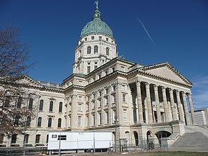 Kansas: Historia, Geografía física, Administración y política