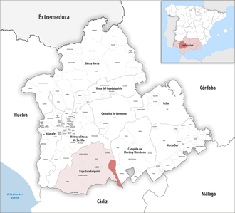 Karte Gemeinde El Coronil 2022.png