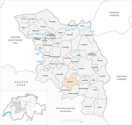 Ursenbach - Localizazion