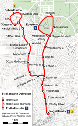 Karte Straßenbahn Debrecen.png