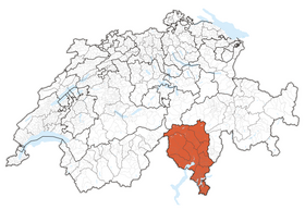 Posizione del Ticino