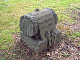 Monument in Chartiers Cemetery, Pittsburgh