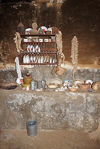 Part of the kitchen Museo Agrícola el Patio Tiagua Lanzarote