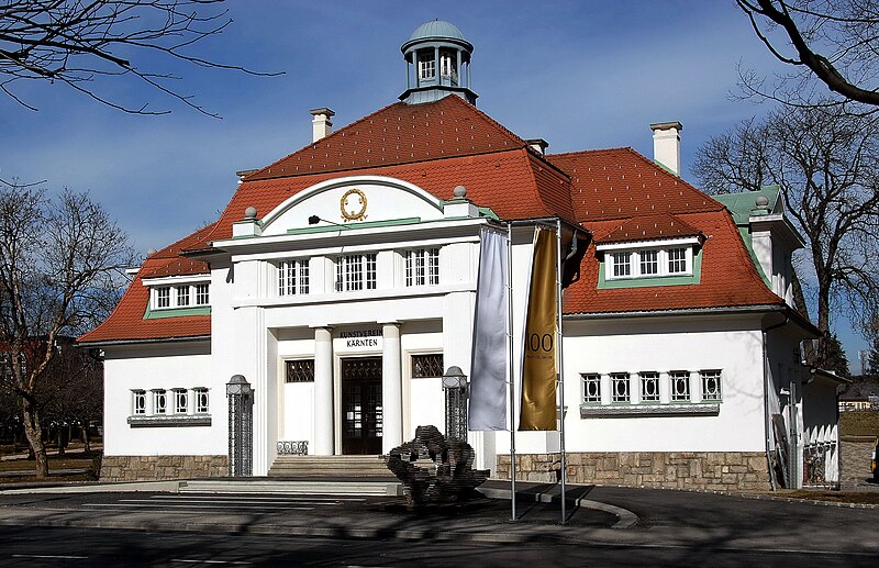 File:Klagenfurt Innere Stadt Goethepark 1 Künstlerhaus S-Ansicht 18022008 6292.jpg