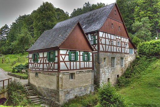 Krassacher Mühle (Rückansicht) II HDR