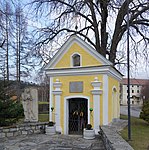 Former  Michael's Chapel and War Memorial