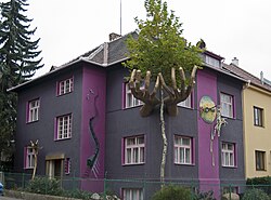 Das "Kristek-Haus" in Brünn