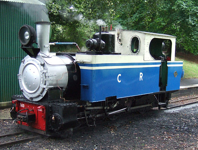 O&K locomotive designed by Calthrop and used on the Matheran Light Railway, seen bere at Leighton Buzzard Narrow Gauge Railway