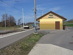 Järnvägsstationen i Sugnens