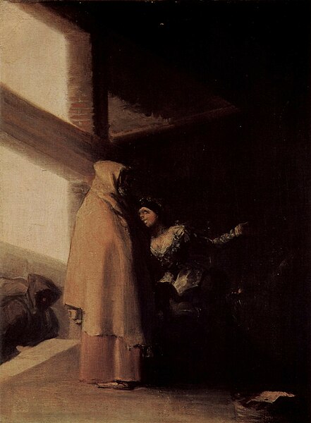 File:La visita del fraile por Francisco de Goya.jpg