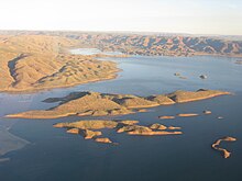 Lake Argyle aus der Luft