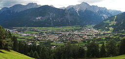 Vy over Lienz, august 2005.