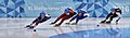 Lillehammer 2016 - Short track 1000m - Men Quaterfinals - Quentin Fercoq, Wei Ma, Aaron Heo and Karlis Kruzbergs