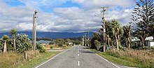 Main road, Little Wanganui